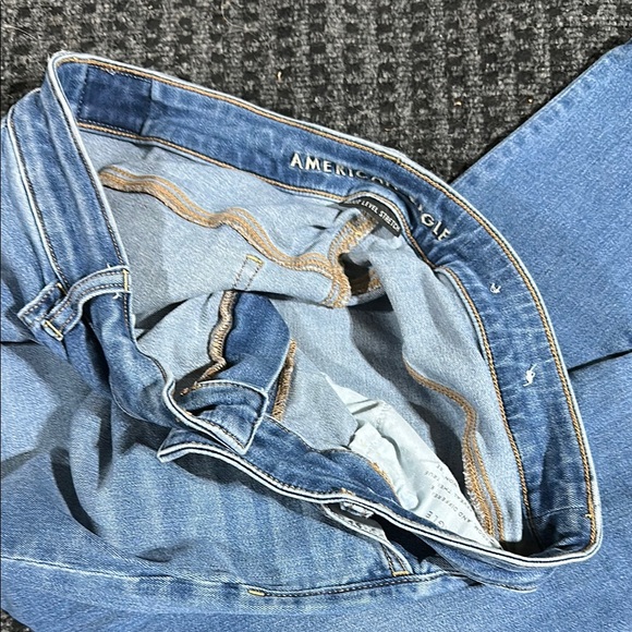 American Eagle Outfitters Blue Skinny Jeans Classic Style - Picture 2 of 4